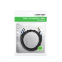 Przedłużacz kabel adapter audio AUX mini jack 3.5mm 1.5m niebieski