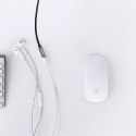 Przedłużacz kabel adapter audio AUX mini jack 3.5mm 1.5m niebieski