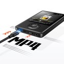 Przewód kabel 5-pinowy pozłacany USB - mini USB 0.25m czarny