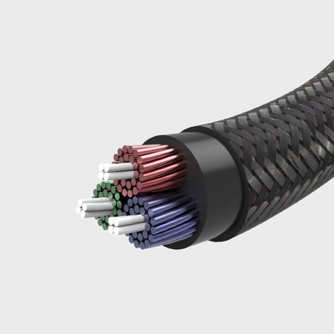 Przewód kabel kątowy AUX 2x mini jack 3.5mm 1.5m niebieski Przewód kabel kątowy AUX 2x mini jack 3.5mm 1.5m niebieski
