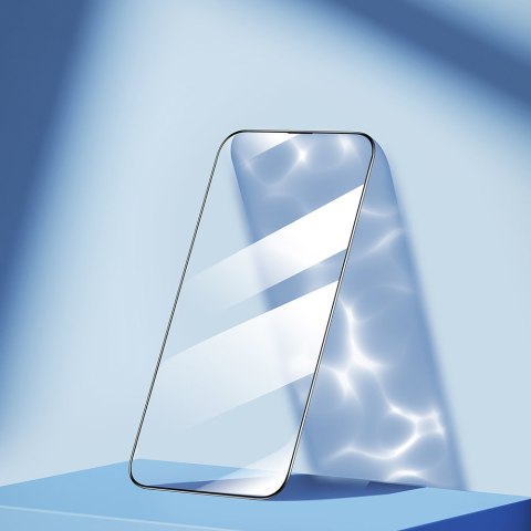 Szkło hartowane do iPhone 14 Plus na cały ekran z ramką przezroczysty Knight 2.5D TG Szkło hartowane do iPhone 14 Plus na cały ekran z ramką przezroczysty Knight 2.5D TG