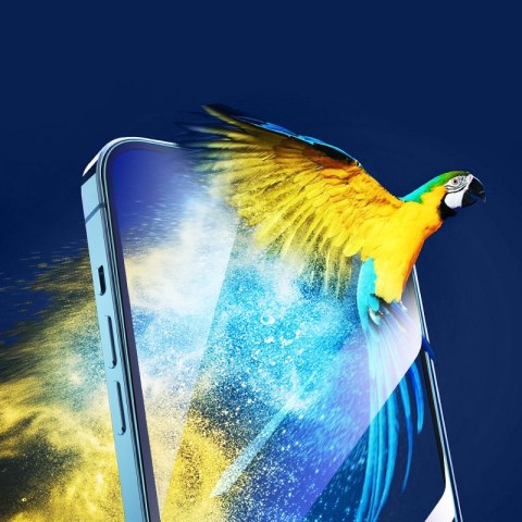 Szkło hartowane do iPhone 14 Pro Max z zestawem montażowym przezroczysty Knight Szkło hartowane do iPhone 14 Pro Max z zestawem montażowym przezroczysty Knight