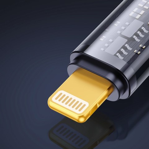 3w1 kabel przewód USB - USB-C / Lightning / micro USB 3.5 A 1.2m czarny 3w1 kabel przewód USB - USB-C / Lightning / micro USB 3.5 A 1.2m czarny