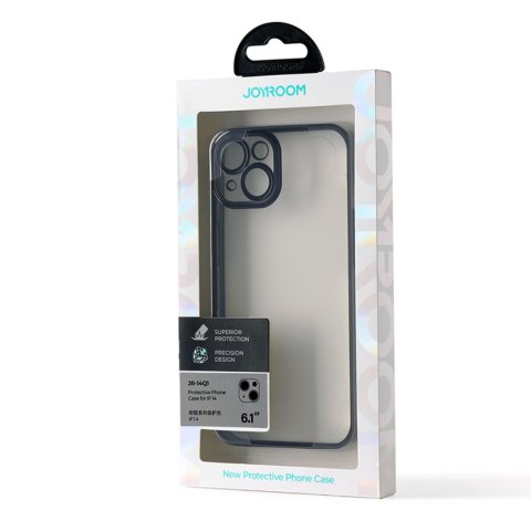 Case etui żelowe do iPhone 14 obudowa pokrowiec z metaliczną ramką 14Q czarny Case etui żelowe do iPhone 14 obudowa pokrowiec z metaliczną ramką 14Q czarny