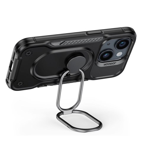 Etui do iPhone 14 Plus pancerny pokrowiec z podstawką uchwytem ring holder czarne Etui do iPhone 14 Plus pancerny pokrowiec z podstawką uchwytem ring holder czarne