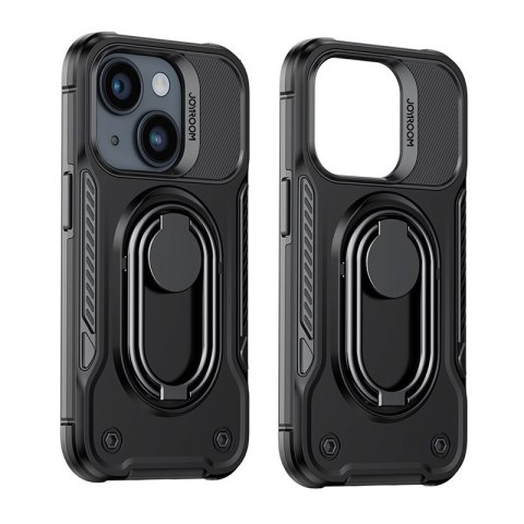 Etui do iPhone 14 Plus pancerny pokrowiec z podstawką uchwytem ring holder czarne Etui do iPhone 14 Plus pancerny pokrowiec z podstawką uchwytem ring holder czarne
