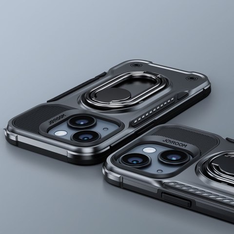 Etui do iPhone 14 Plus pancerny pokrowiec z podstawką uchwytem ring holder czarne Etui do iPhone 14 Plus pancerny pokrowiec z podstawką uchwytem ring holder czarne