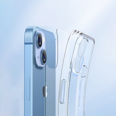 Etui do iPhone 14 Plus z żelową ramką Protective Case przezroczyste Etui do iPhone 14 Plus z żelową ramką Protective Case przezroczyste