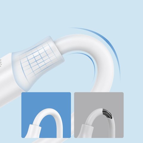 Kabel do ładowania i transmisji danych USB - USB Typ C 3A 2m czarny Kabel do ładowania i transmisji danych USB - USB Typ C 3A 2m czarny