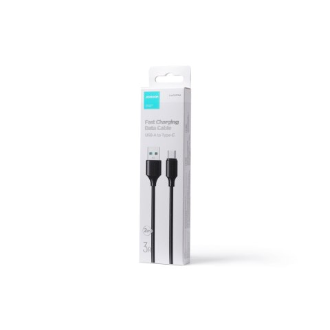 Kabel do ładowania i transmisji danych USB - USB Typ C 3A 2m czarny Kabel do ładowania i transmisji danych USB - USB Typ C 3A 2m czarny