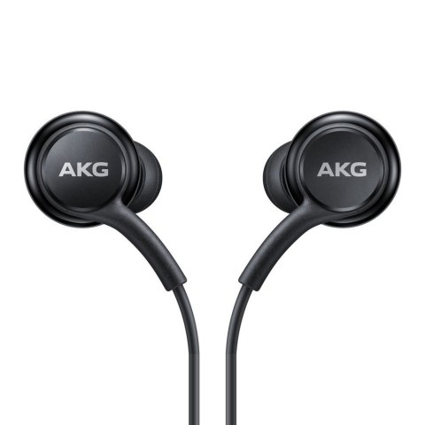 Przewodowe słuchawki dokanałowe AKG złącze USB-C czarny Przewodowe słuchawki dokanałowe AKG złącze USB-C czarny