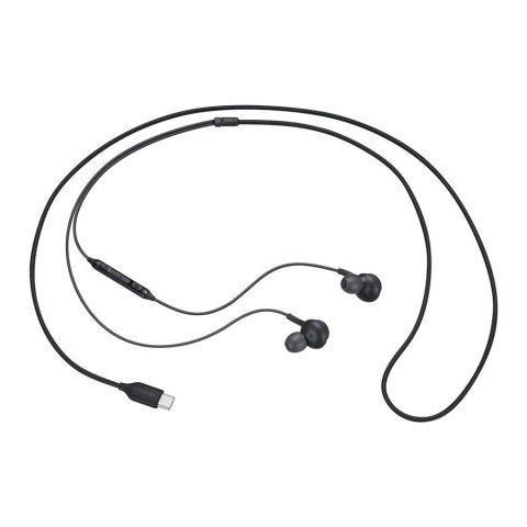 Przewodowe słuchawki dokanałowe AKG złącze USB-C czarny Przewodowe słuchawki dokanałowe AKG złącze USB-C czarny