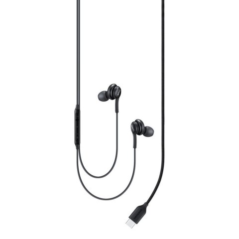 Przewodowe słuchawki dokanałowe AKG złącze USB-C czarny Przewodowe słuchawki dokanałowe AKG złącze USB-C czarny