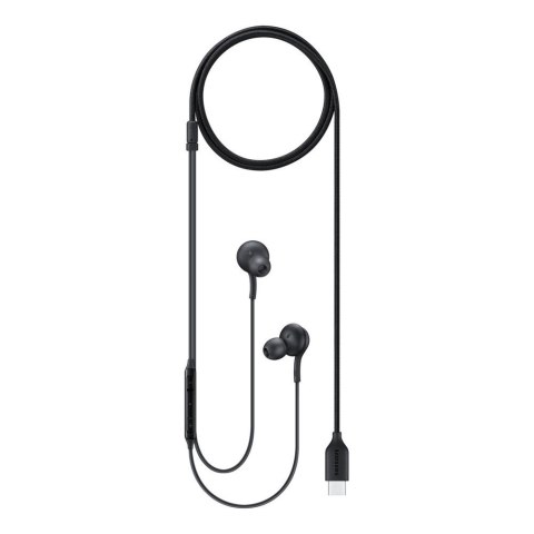 Przewodowe słuchawki dokanałowe AKG złącze USB-C czarny Przewodowe słuchawki dokanałowe AKG złącze USB-C czarny
