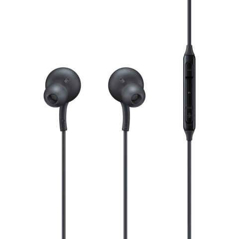Przewodowe słuchawki dokanałowe AKG złącze USB-C czarny Przewodowe słuchawki dokanałowe AKG złącze USB-C czarny
