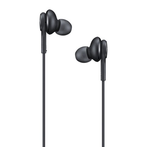 Przewodowe słuchawki dokanałowe AKG złącze USB-C czarny Przewodowe słuchawki dokanałowe AKG złącze USB-C czarny