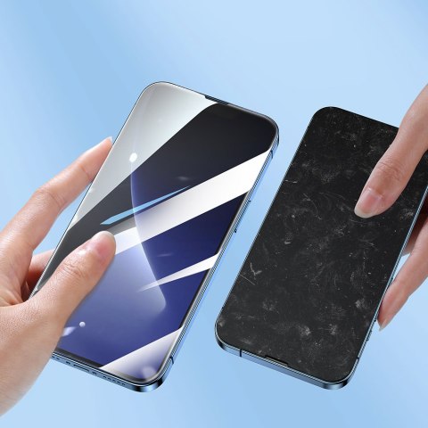 Szkło hartowane Full Screen ze stelażem montażowym do iPhone 14 Plus 6.7'' Szkło hartowane Full Screen ze stelażem montażowym do iPhone 14 Plus 6.7''