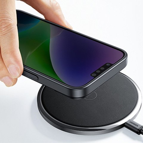 Sztywne etui z żelową ramką i wbudowaną podstawką do iPhone 14 Plus czarny Sztywne etui z żelową ramką i wbudowaną podstawką do iPhone 14 Plus czarny
