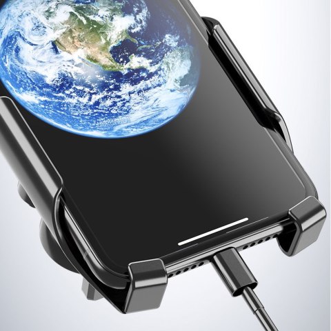 Uchwyt samochodowy do telefonu uniwersalny grawitacyjny ciemnoszary Uchwyt samochodowy do telefonu uniwersalny grawitacyjny ciemnoszary