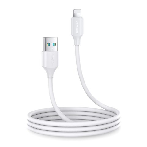Elastyczny wytrzymały kabel USB - iPhone do ładowania i transmisji danych 1m biały Elastyczny wytrzymały kabel USB - iPhone do ładowania i transmisji danych 1m biały