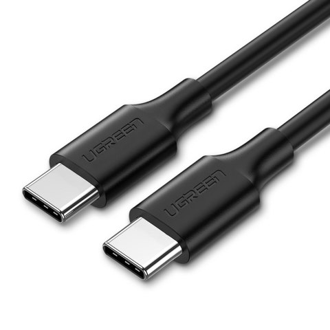 Kabel przewód USB-C do ładowania i transferu danych 3A 0.5m czarny Kabel przewód USB-C do ładowania i transferu danych 3A 0.5m czarny