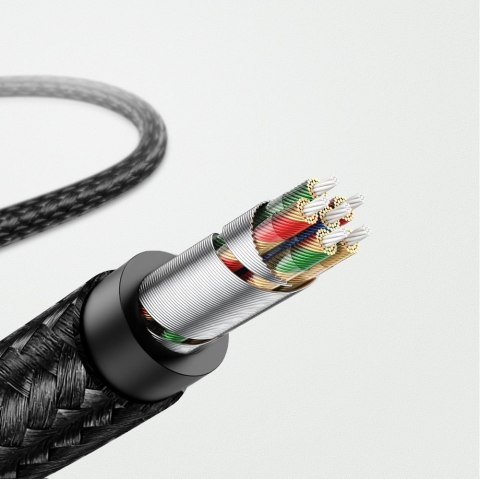 Kabel przewód audio AUX do iPhone MFI Lightning - 3.5 mmmini jack 1m szary Kabel przewód audio AUX do iPhone MFI Lightning - 3.5 mmmini jack 1m szary