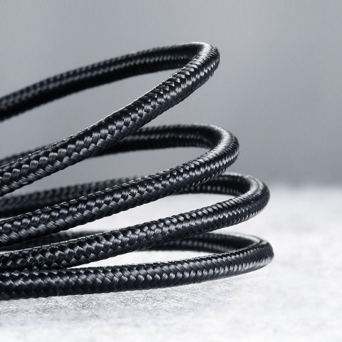 Kabel przewód w mocnym oplocie USB - USB-C QC 3.0 3A 2m szary Kabel przewód w mocnym oplocie USB - USB-C QC 3.0 3A 2m szary