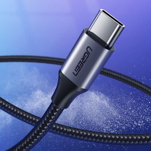 Kabel przewód w mocnym oplocie USB - USB-C QC 3.0 3A 2m szary Kabel przewód w mocnym oplocie USB - USB-C QC 3.0 3A 2m szary