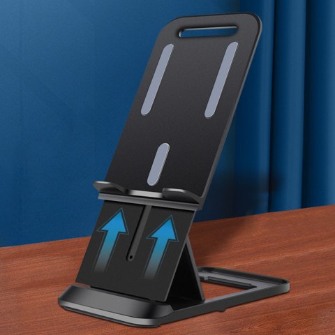 Podstawka stojak na telefon tablet uniwersalny rozkładany biała Podstawka stojak na telefon tablet uniwersalny rozkładany biała