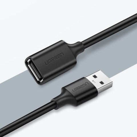 Przedłużacz adapter do kabla przewodu USB 2.0 5m czarny Przedłużacz adapter do kabla przewodu USB 2.0 5m czarny