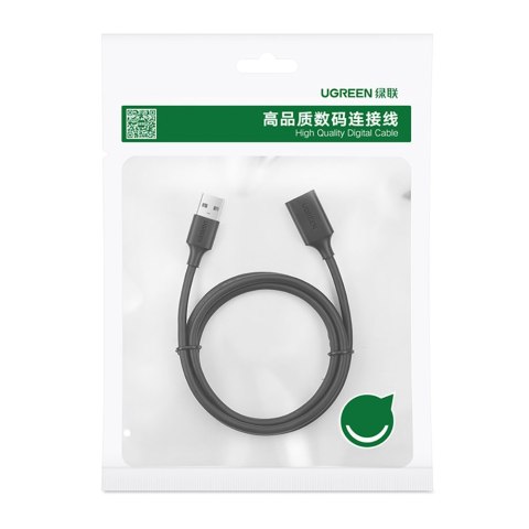 Przedłużacz adapter do kabla przewodu USB 2.0 5m czarny Przedłużacz adapter do kabla przewodu USB 2.0 5m czarny