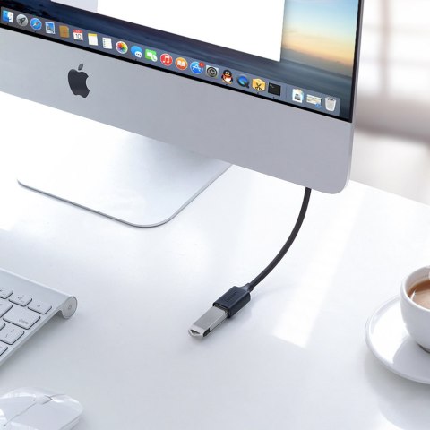 Przedłużacz adapter do kabla przewodu USB 2.0 5m czarny Przedłużacz adapter do kabla przewodu USB 2.0 5m czarny
