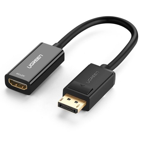 Przejściówka adapter jednokierunkowy z DisplayPort (męski) na HDMI (żeński) 1080P 60Hz 12bit czarny Przejściówka adapter jednokierunkowy z DisplayPort (męski) na HDMI (żeński) 1080P 60Hz 12bit czarny