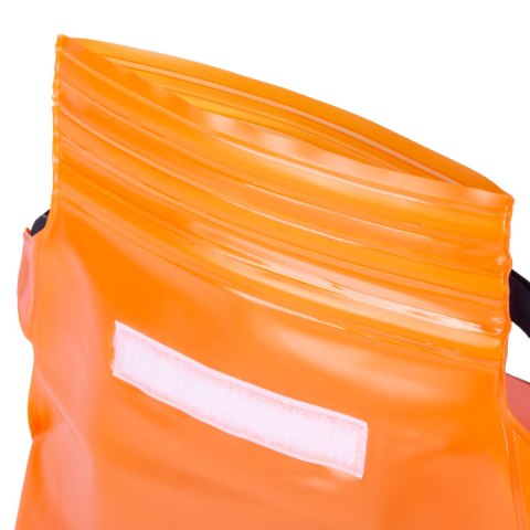 Saszetka nerka wodoodporna PVC na telefon dokumenty Outdoor - pomarańczowa Saszetka nerka wodoodporna PVC na telefon dokumenty Outdoor - pomarańczowa