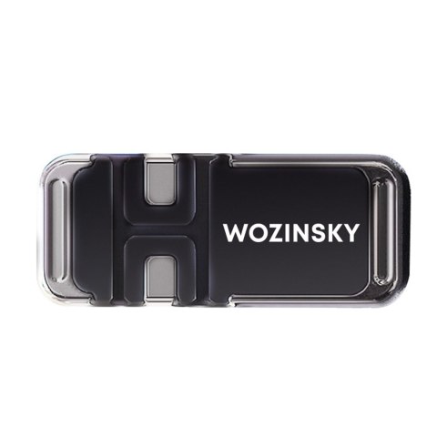 Uchwyt na telefon samoprzylepny magnetyczny z organizerem do kabli czarny Uchwyt na telefon samoprzylepny magnetyczny z organizerem do kabli czarny