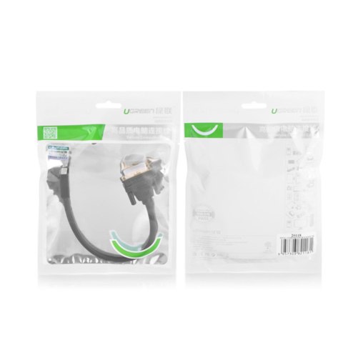 Adapter przejściówka z HDMI (żeński) do DVI (męski) 0.15m czarny Adapter przejściówka z HDMI (żeński) do DVI (męski) 0.15m czarny