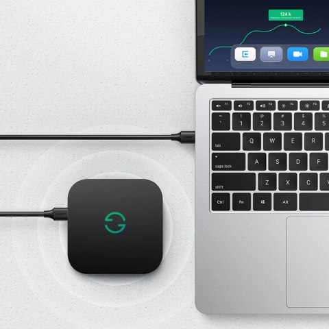 Kabel przewód USB-A 3.0 5Gb/s 0.5m czarny Kabel przewód USB-A 3.0 5Gb/s 0.5m czarny