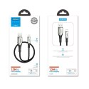 Kabel przewód do szybkiego ładowania iPhone USB-A - Lightning Sharp Series 1.2m czarny