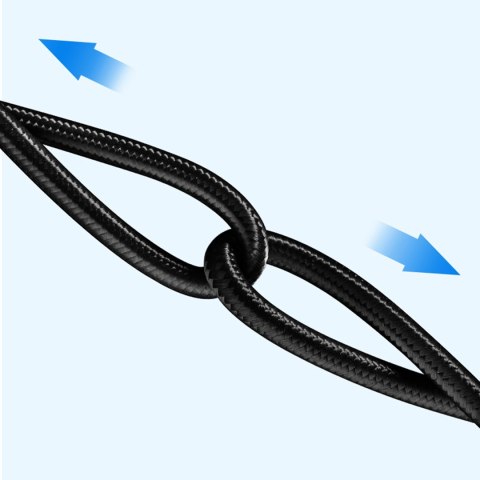 Kabel przewód przejściówka audio TRS mini jack 3.5mm - jack 6.35mm 1m szary Kabel przewód przejściówka audio TRS mini jack 3.5mm - jack 6.35mm 1m szary