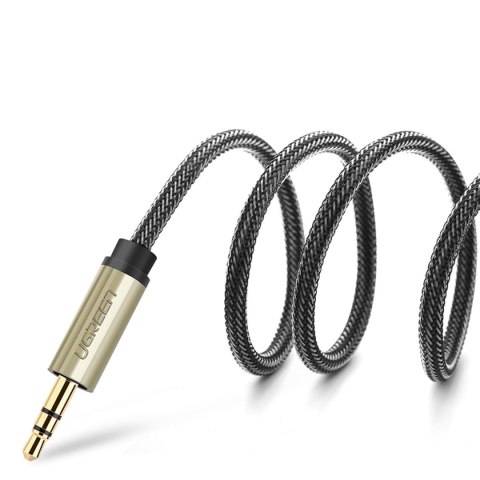 Kabel przewód rozdzielacz audio mini jack 3.5 mm - 2x jack 6.35mm 1m szary Kabel przewód rozdzielacz audio mini jack 3.5 mm - 2x jack 6.35mm 1m szary