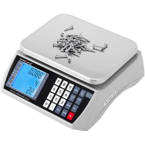Waga sklepowa handlowa licząca LCD 22.3 x 17.4 cm 30 kg / 1 g Waga sklepowa handlowa licząca LCD 22.3 x 17.4 cm 30 kg / 1 g