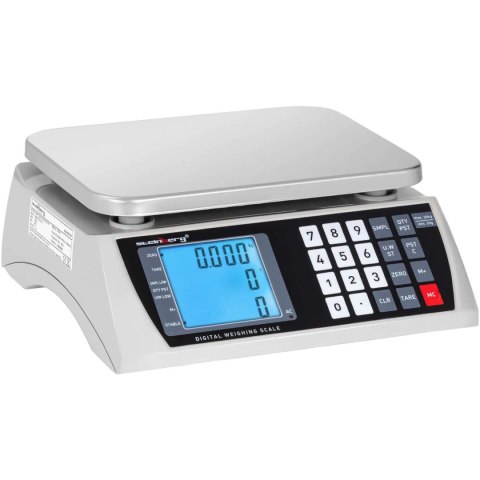 Waga sklepowa handlowa licząca LCD 22.3 x 17.4 cm 30 kg / 1 g Waga sklepowa handlowa licząca LCD 22.3 x 17.4 cm 30 kg / 1 g