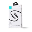 Kabel przewód do iPhone USB-C - Lightning A10 Series 20W 1.2m czarny