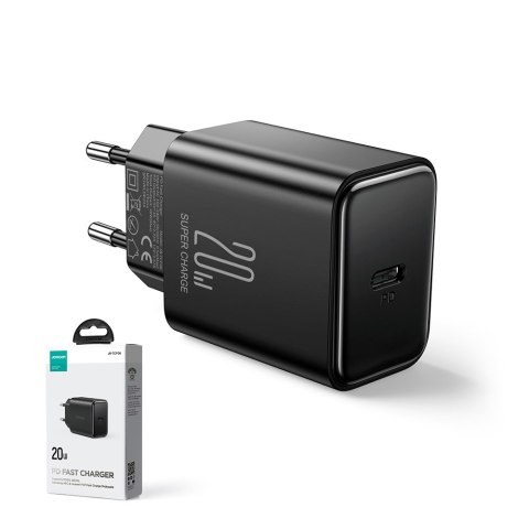 Ładowarka sieciowa USB-C 20W PD czarna Ładowarka sieciowa USB-C 20W PD czarna