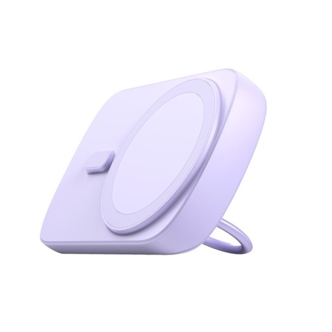 Powerbank 6000mAh bezprzewodowy z ładowarką indukcyjną 20W MagSafe fioletowy Powerbank 6000mAh bezprzewodowy z ładowarką indukcyjną 20W MagSafe fioletowy