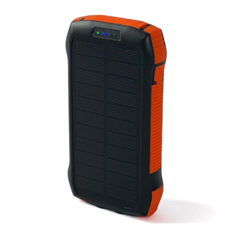 Powerbank solarny słoneczny indukcyjny 20000mAh PD QC Qi pomarańczowy Powerbank solarny słoneczny indukcyjny 20000mAh PD QC Qi pomarańczowy
