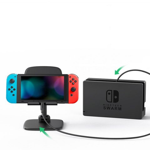 Przedłużacz kabla przewodu USB-C 100W 10Gb/s 1m czarny Przedłużacz kabla przewodu USB-C 100W 10Gb/s 1m czarny