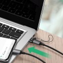 Przejściówka adapter gniazdo z wtyczki USB-C na USB czarny