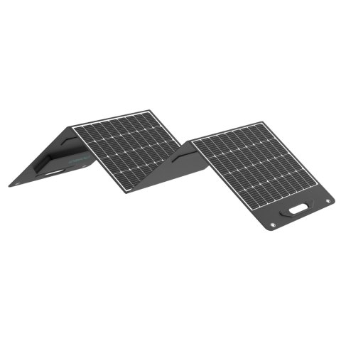 Ładowarka solarna kempingowa panel słoneczny składany 400W czarna Ładowarka solarna kempingowa panel słoneczny składany 400W czarna