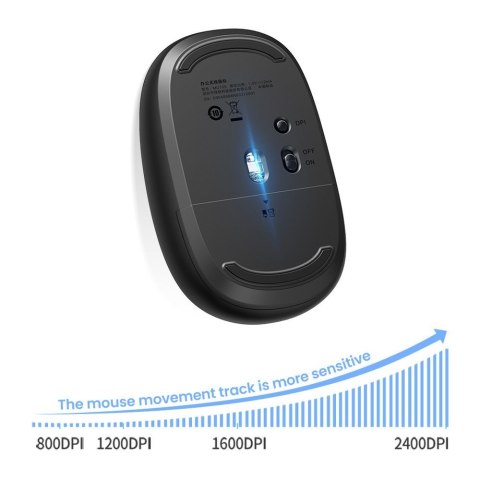 Myszka bezprzewodowa do komputera USB 2.4GHz granatowa Myszka bezprzewodowa do komputera USB 2.4GHz granatowa